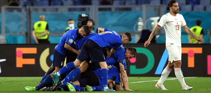 EURO 2020, Grupa A: Italia - Elveţia 3-0